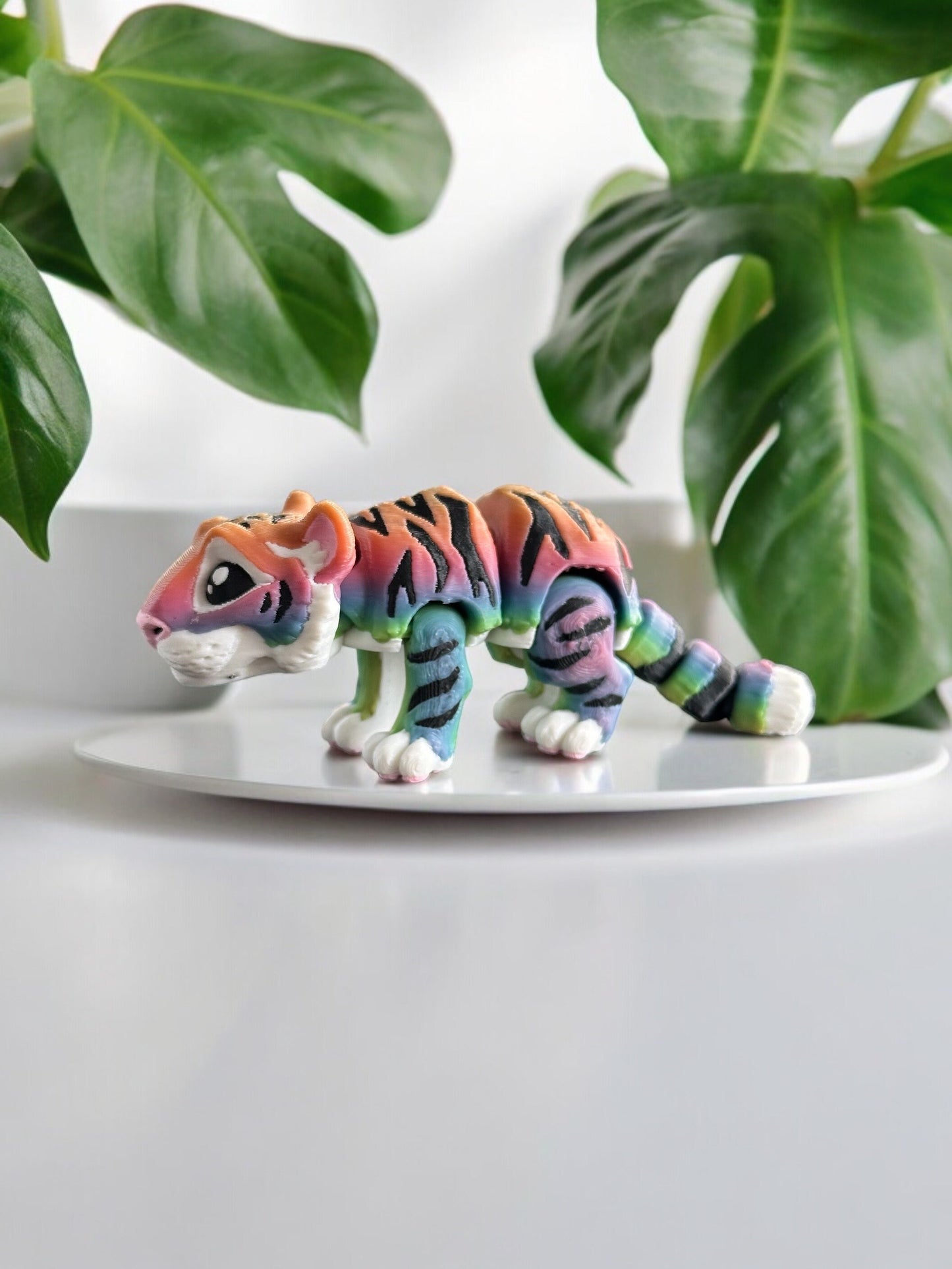 Mini Rainbow Tiger / 3D Printed Tiger - RJM Customs