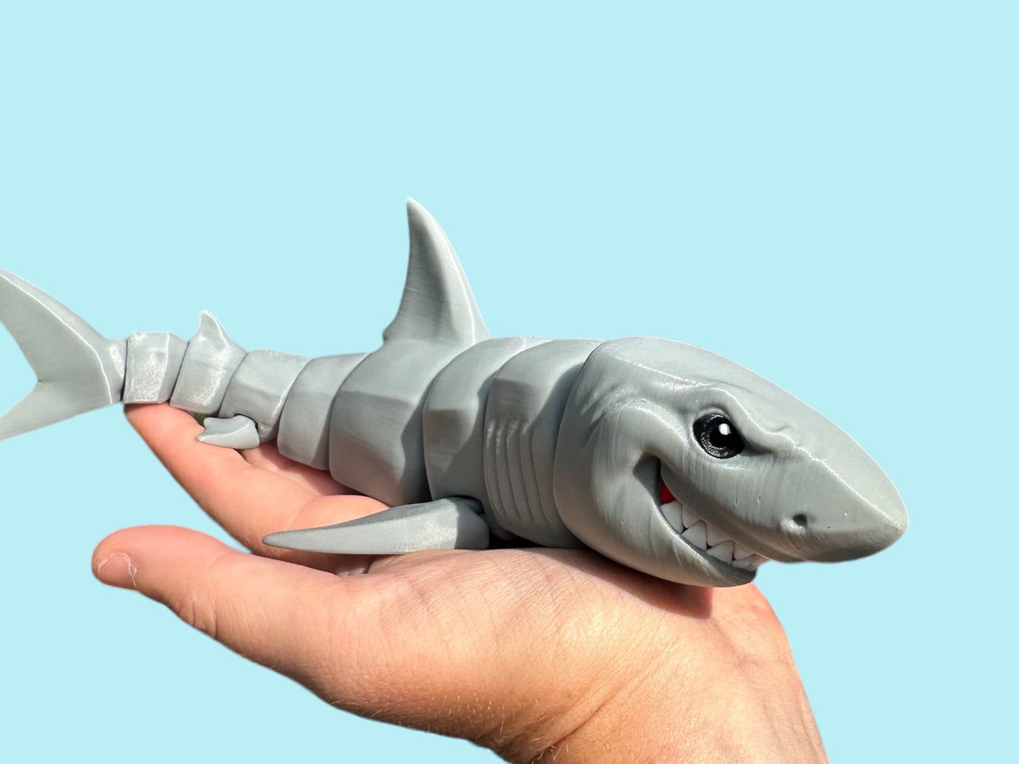 Great White Shark / 3D printed shark - RJM Customs