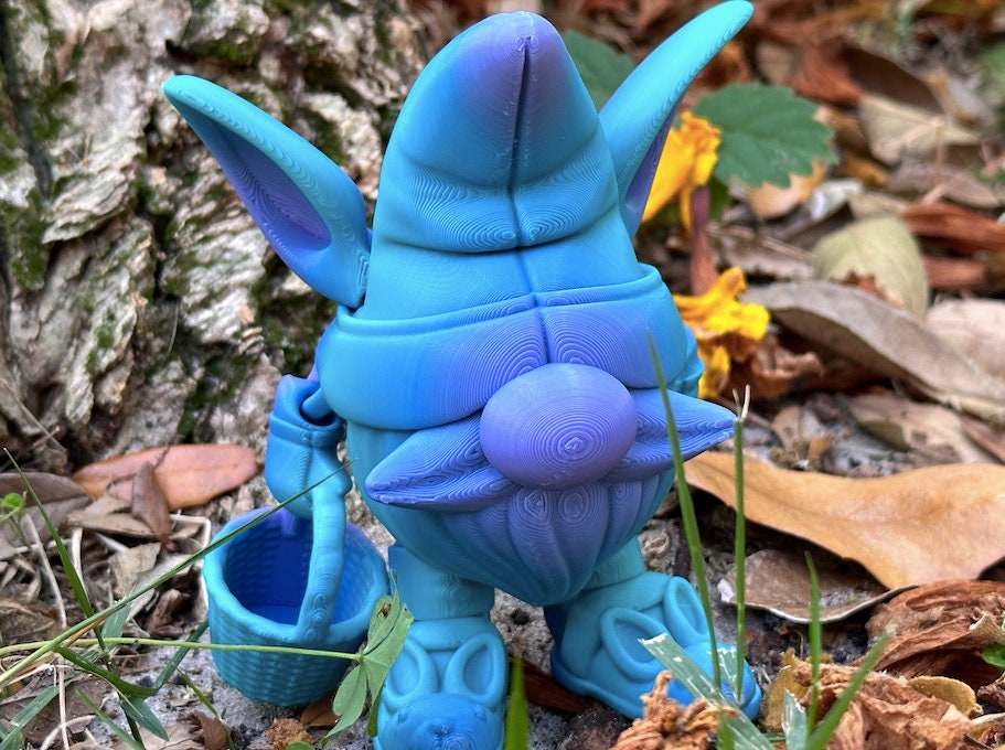 3D Printed Easter Female and Male Gnome Set