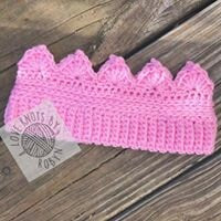 Crochet Princess Crown Ear Warmer