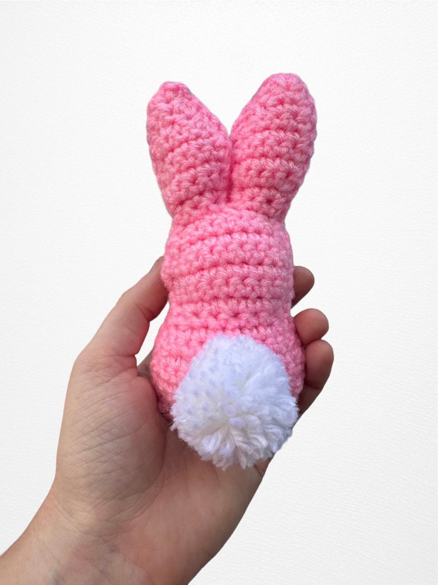Mini crochet bunny / small crochet peep