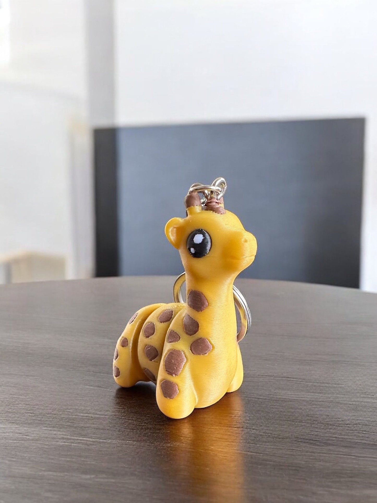 Mini Giraffe Keychain / 3d printed giraffe keychain - RJM Customs