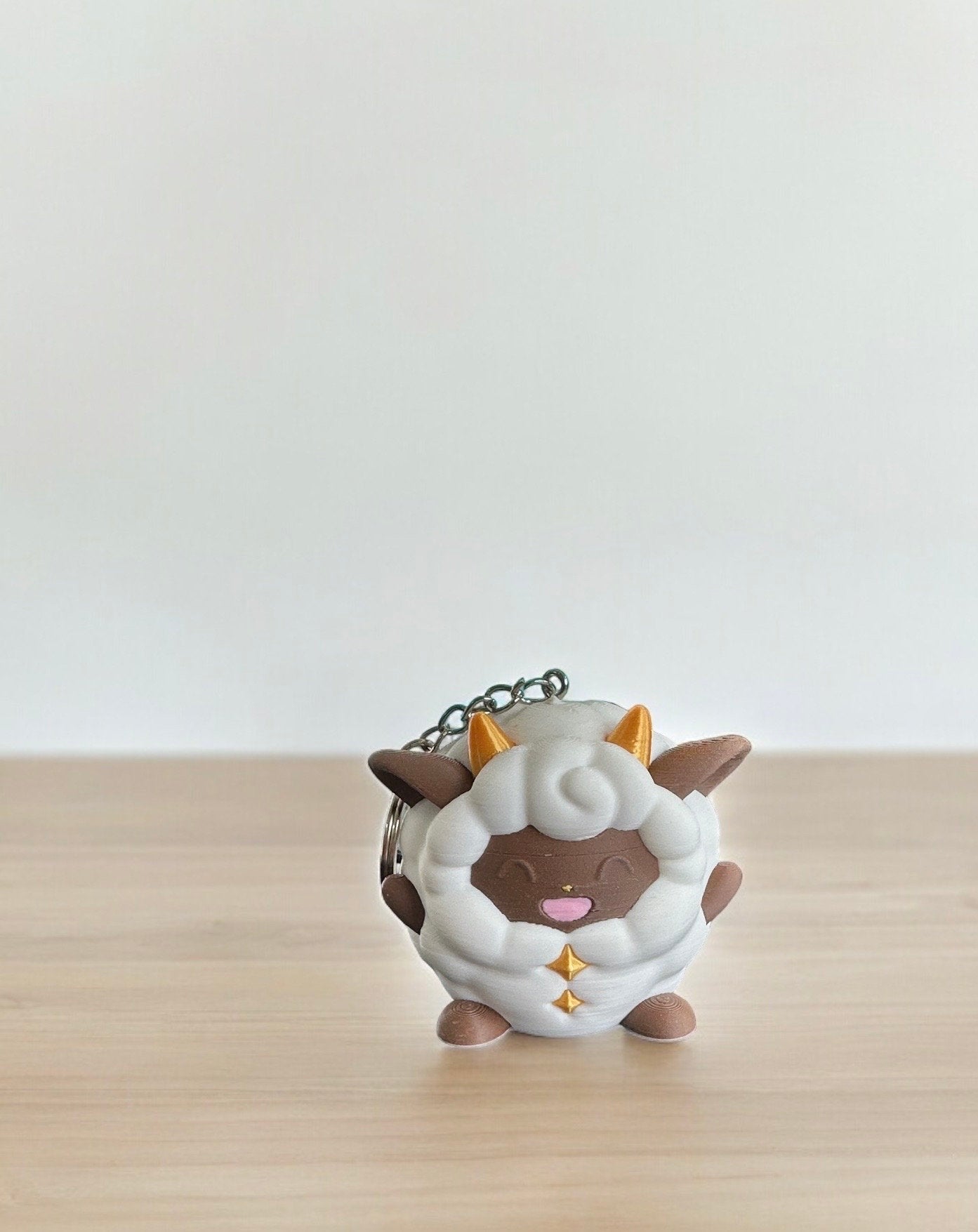 Lamball Inspired Keychain / Palworld Inspired miniatures