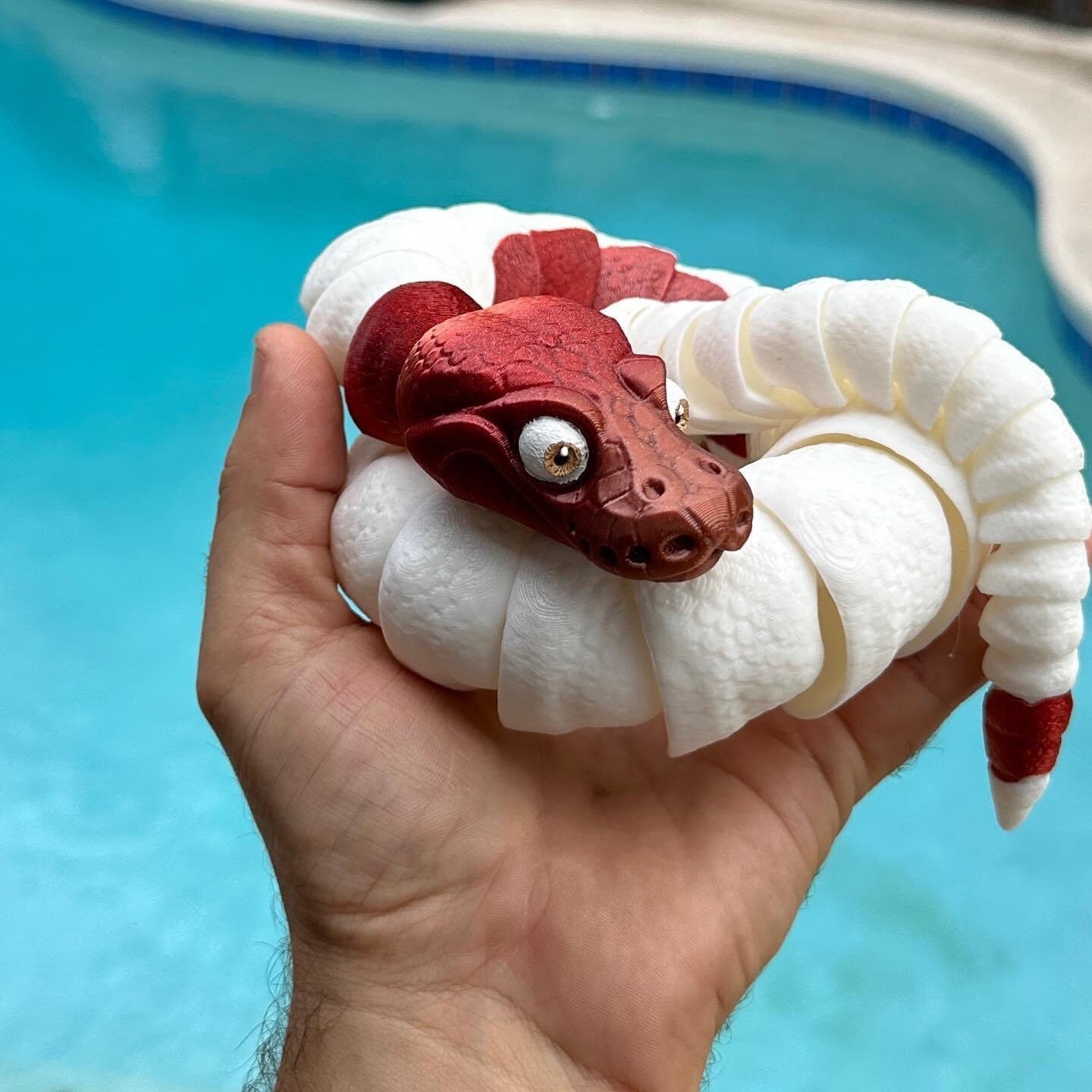 3D Printed Pied Ball python