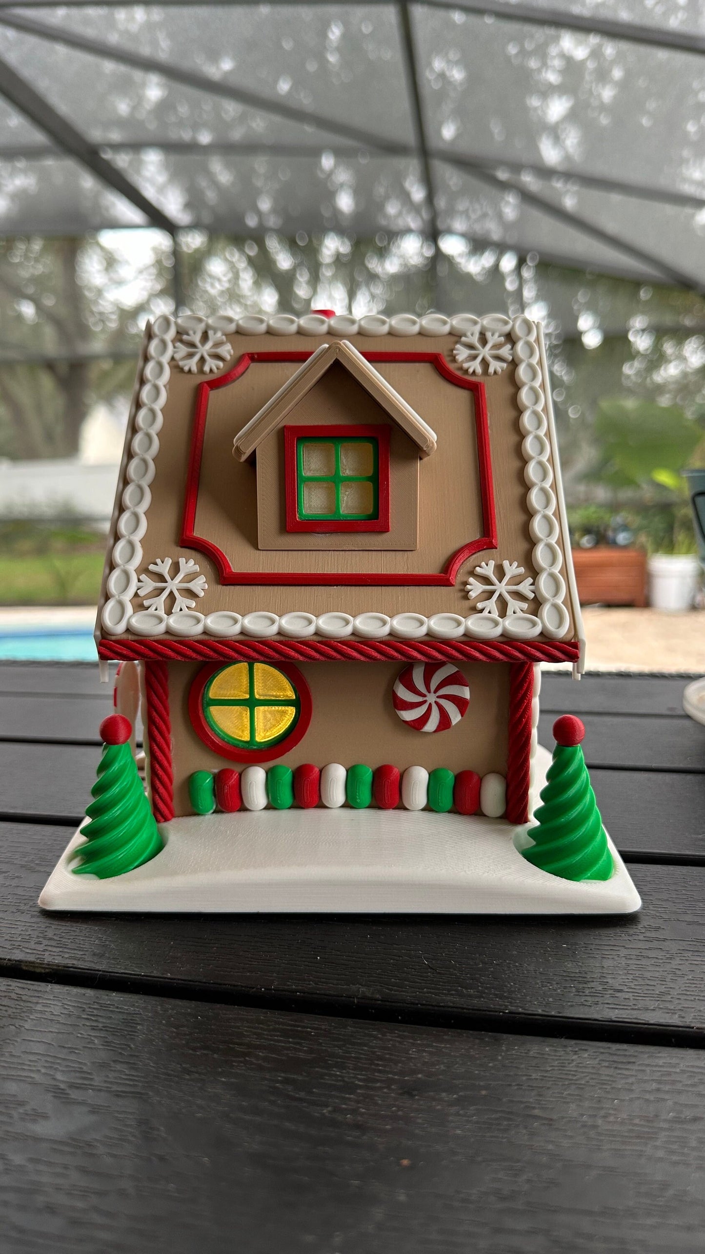 Christmas Village Gingerbread House