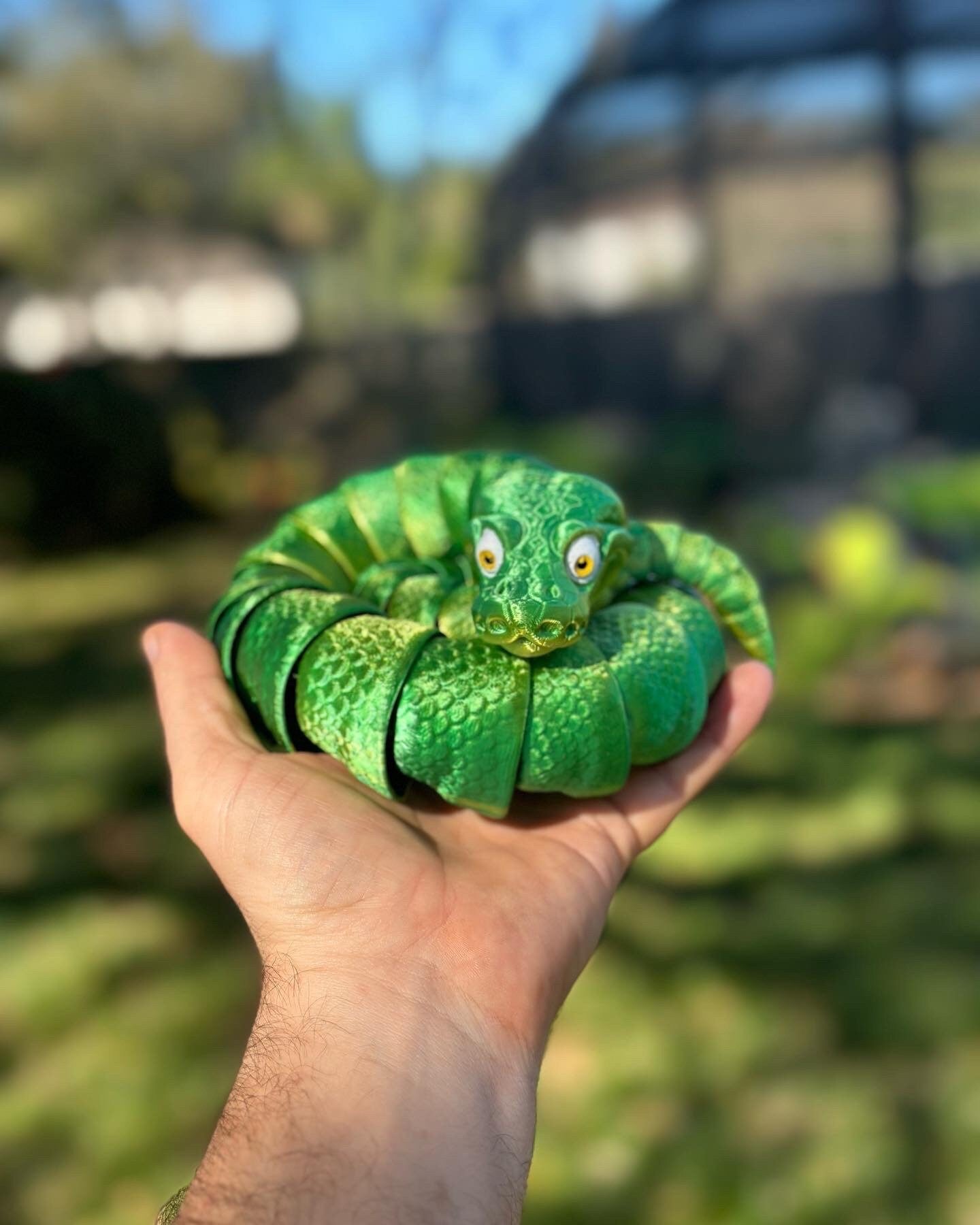 3D Printed Ball python