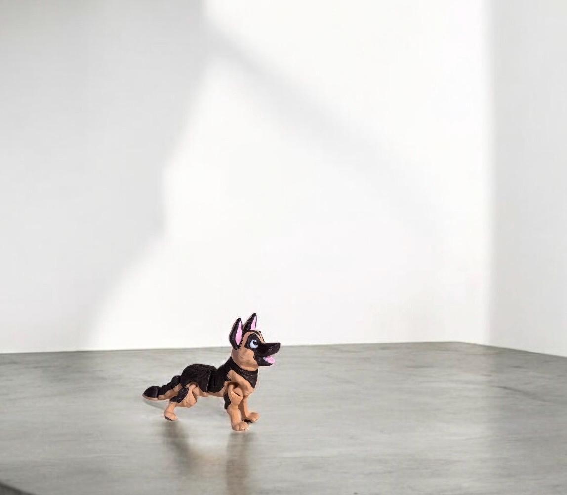 Mini German Shepherd / 3D Printed Dog - RJM Customs