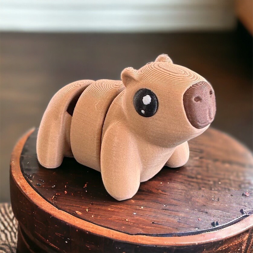 Mini Capybara Keychain