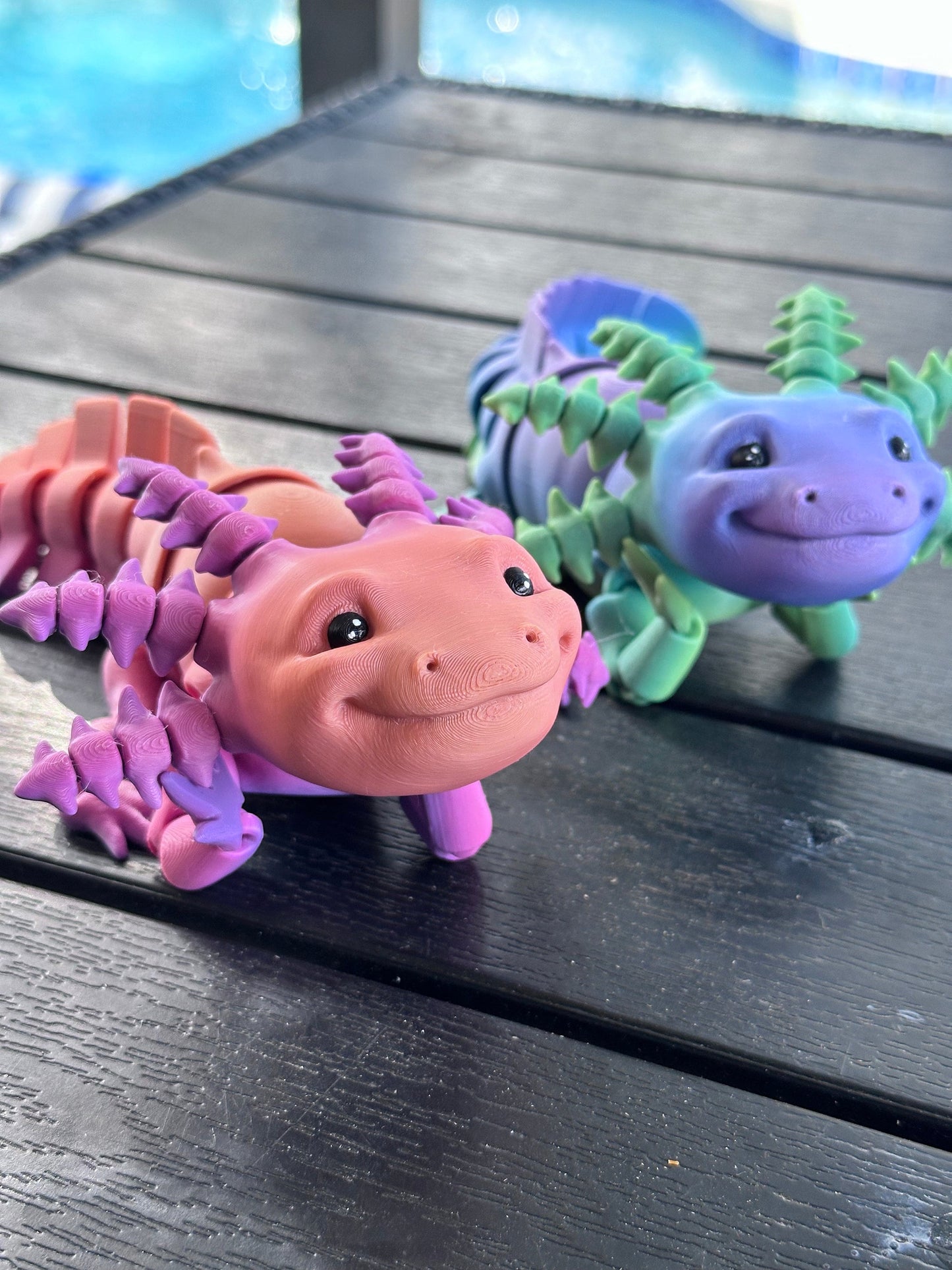 3D Printed Axolotl - RJM Customs