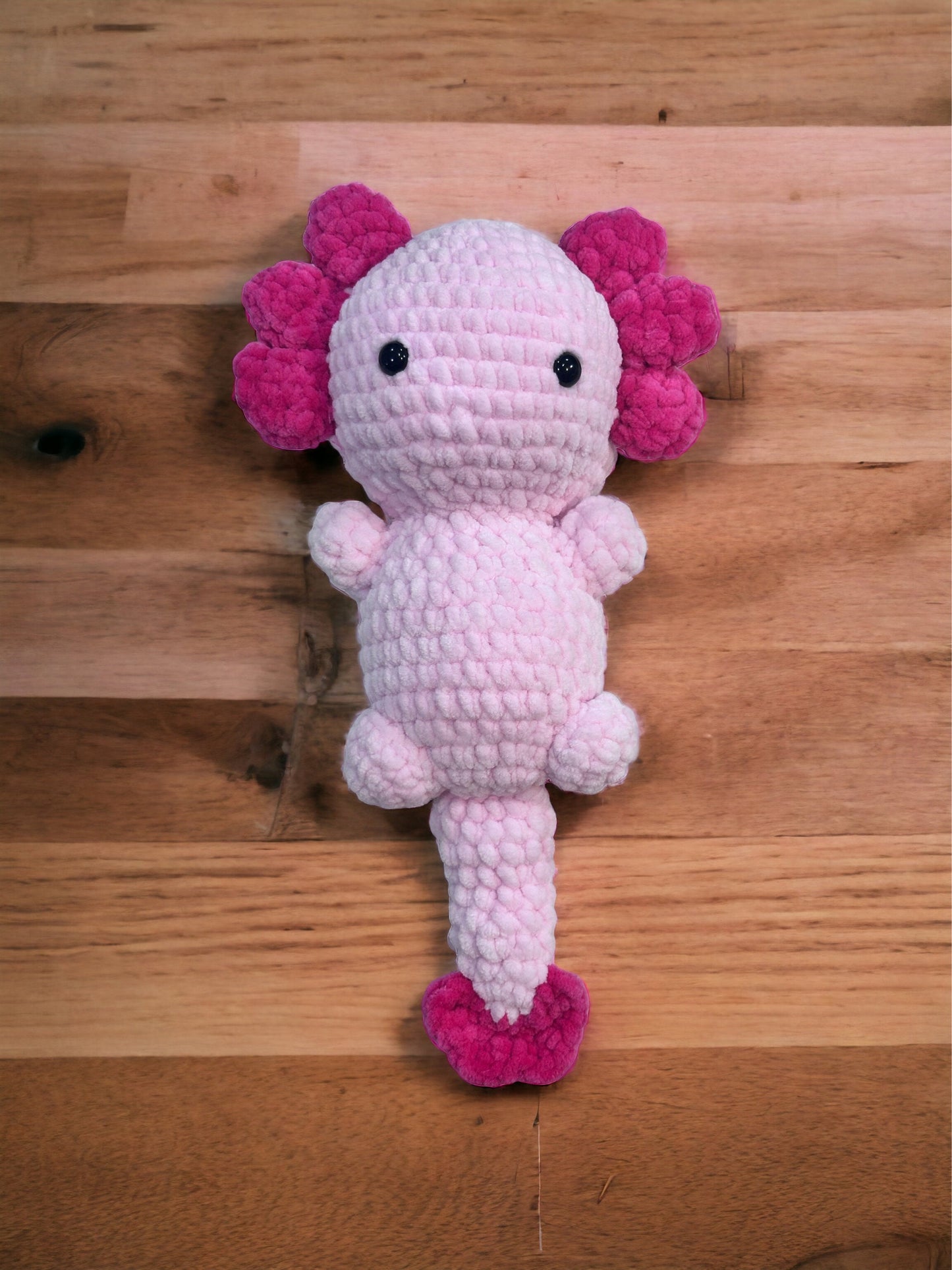 Crochet Axolotl plushie