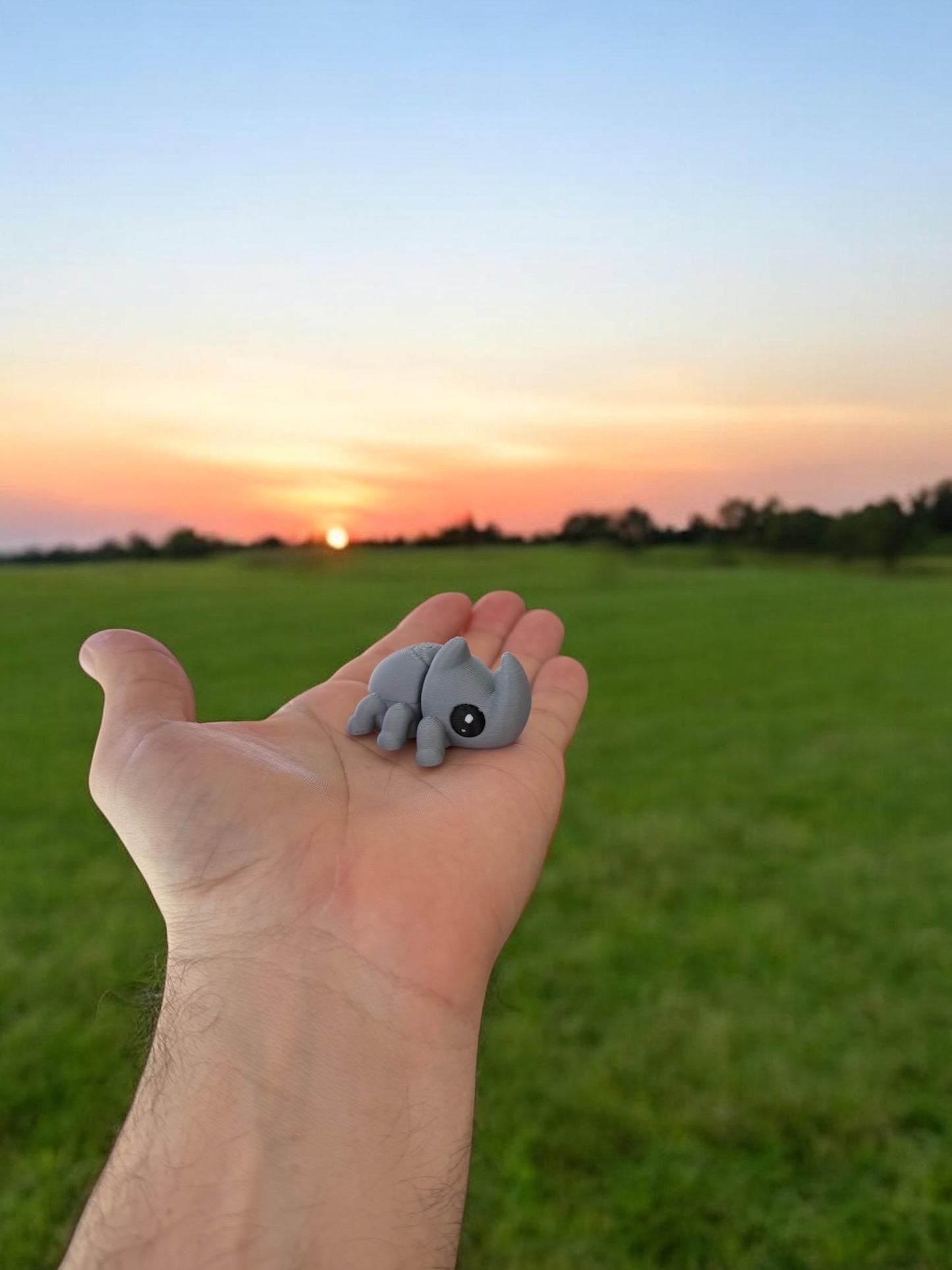 Mini Rhinoceros Beetle / 3D printed Rhinoceros Beetle