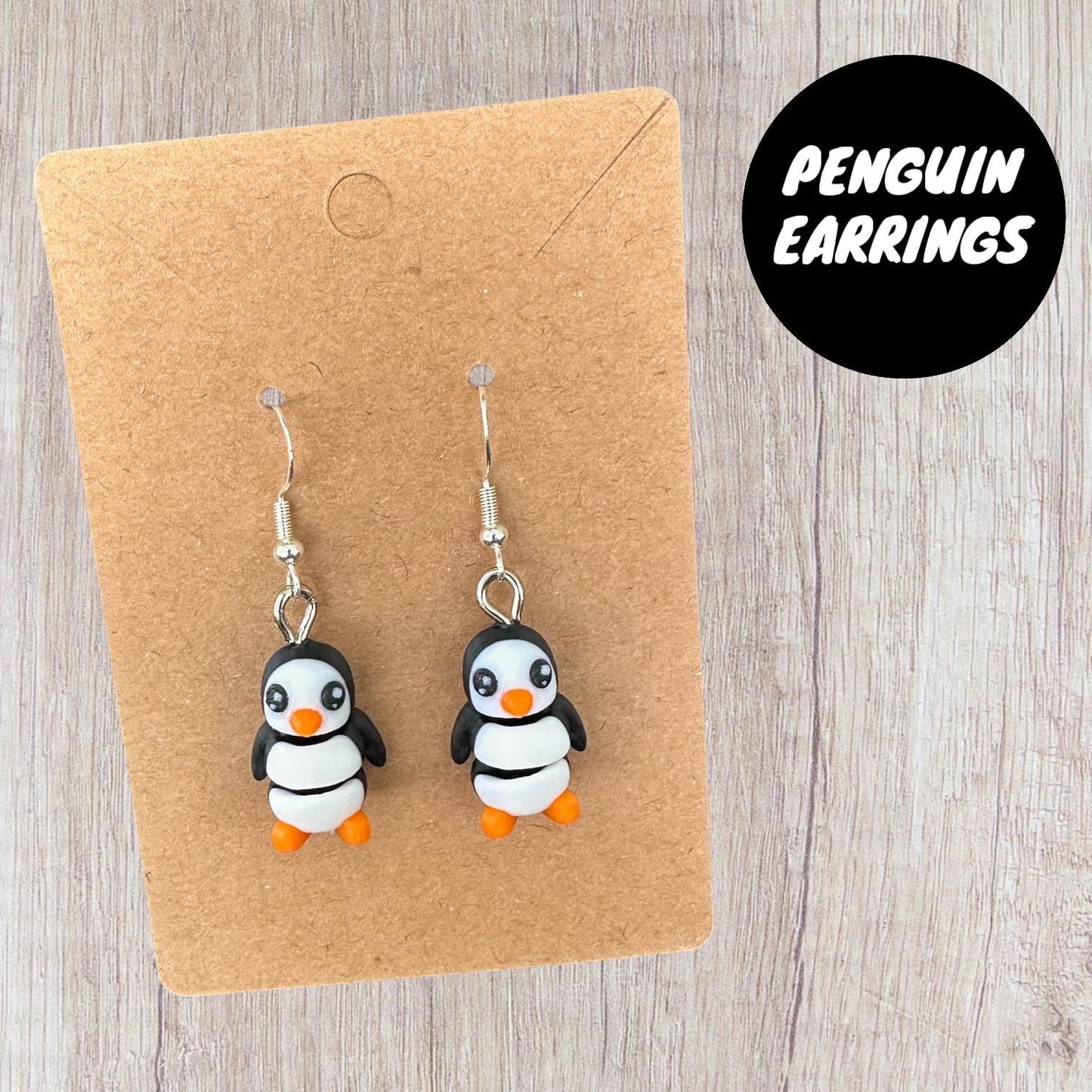 Penguin Earrings