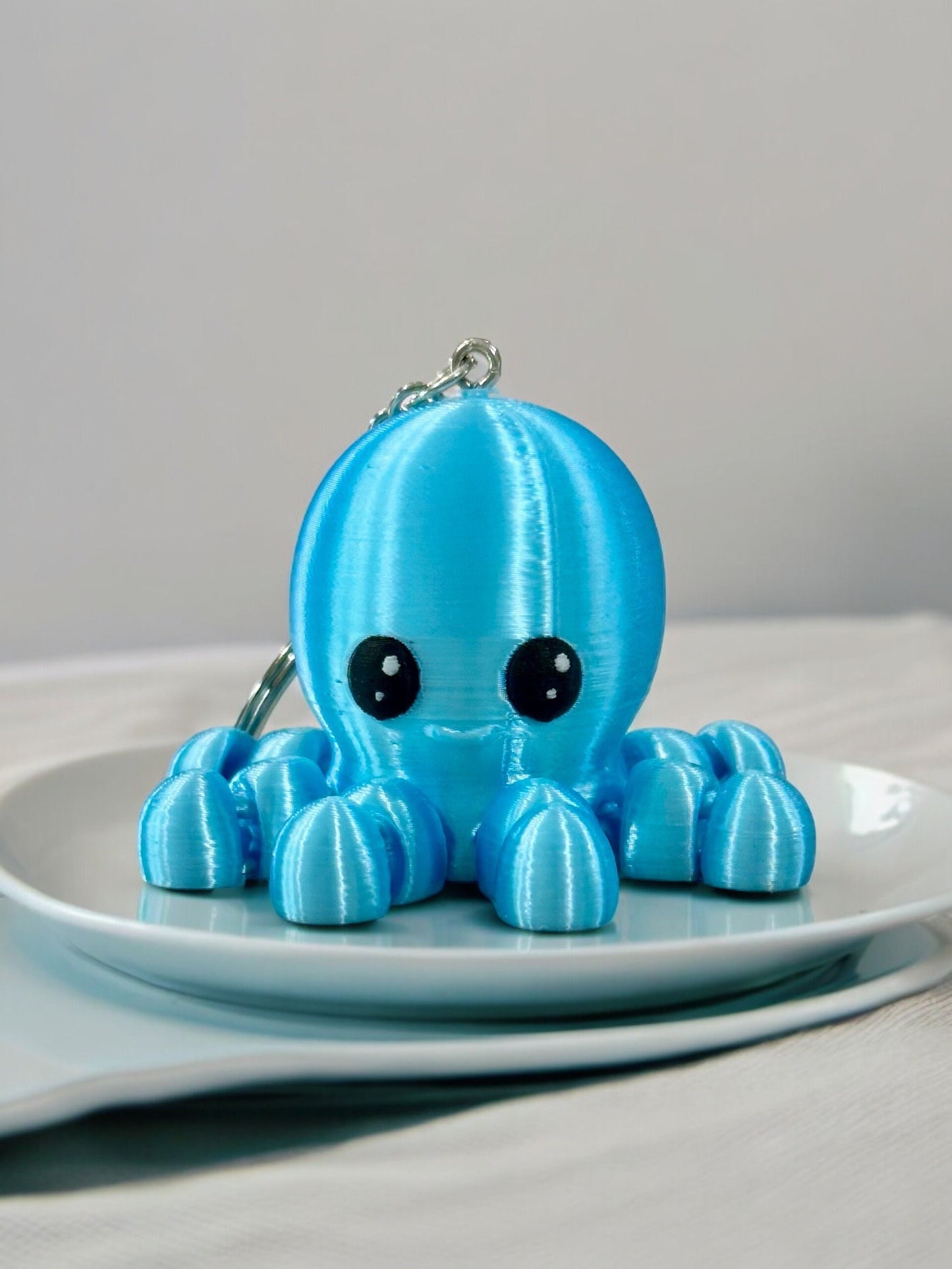 Mini Octopus Keychain
