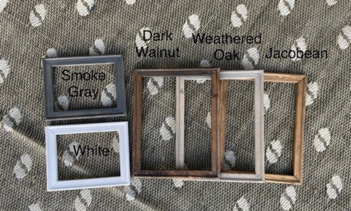 Personalized Our First Home Reverse Canvas Sign