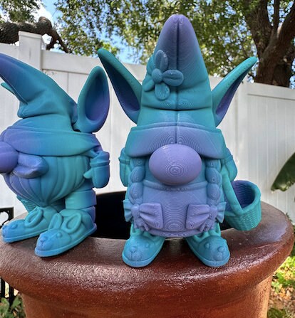 3D Printed Easter Female Gnome