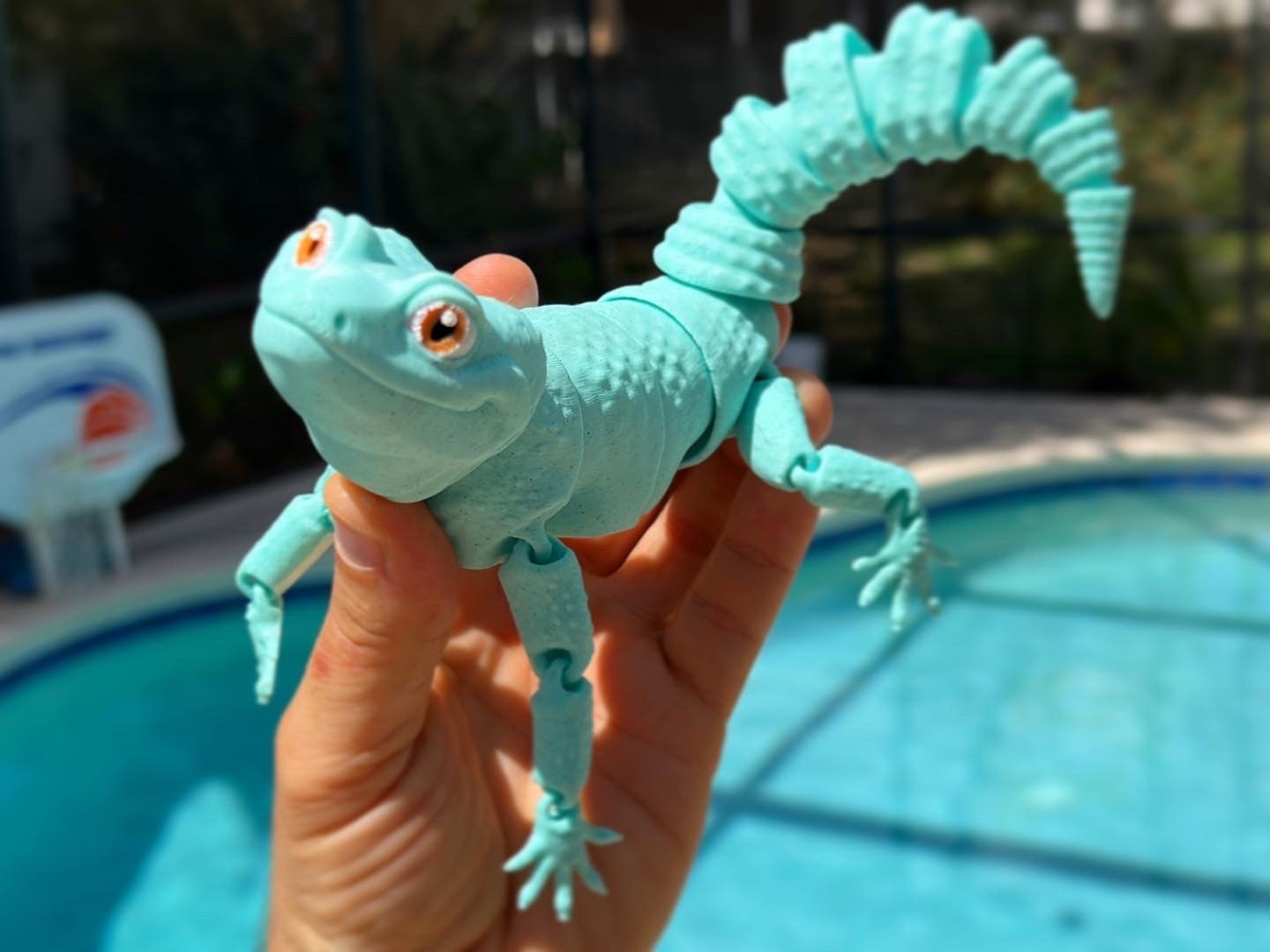 3D Printed Leopard Gecko