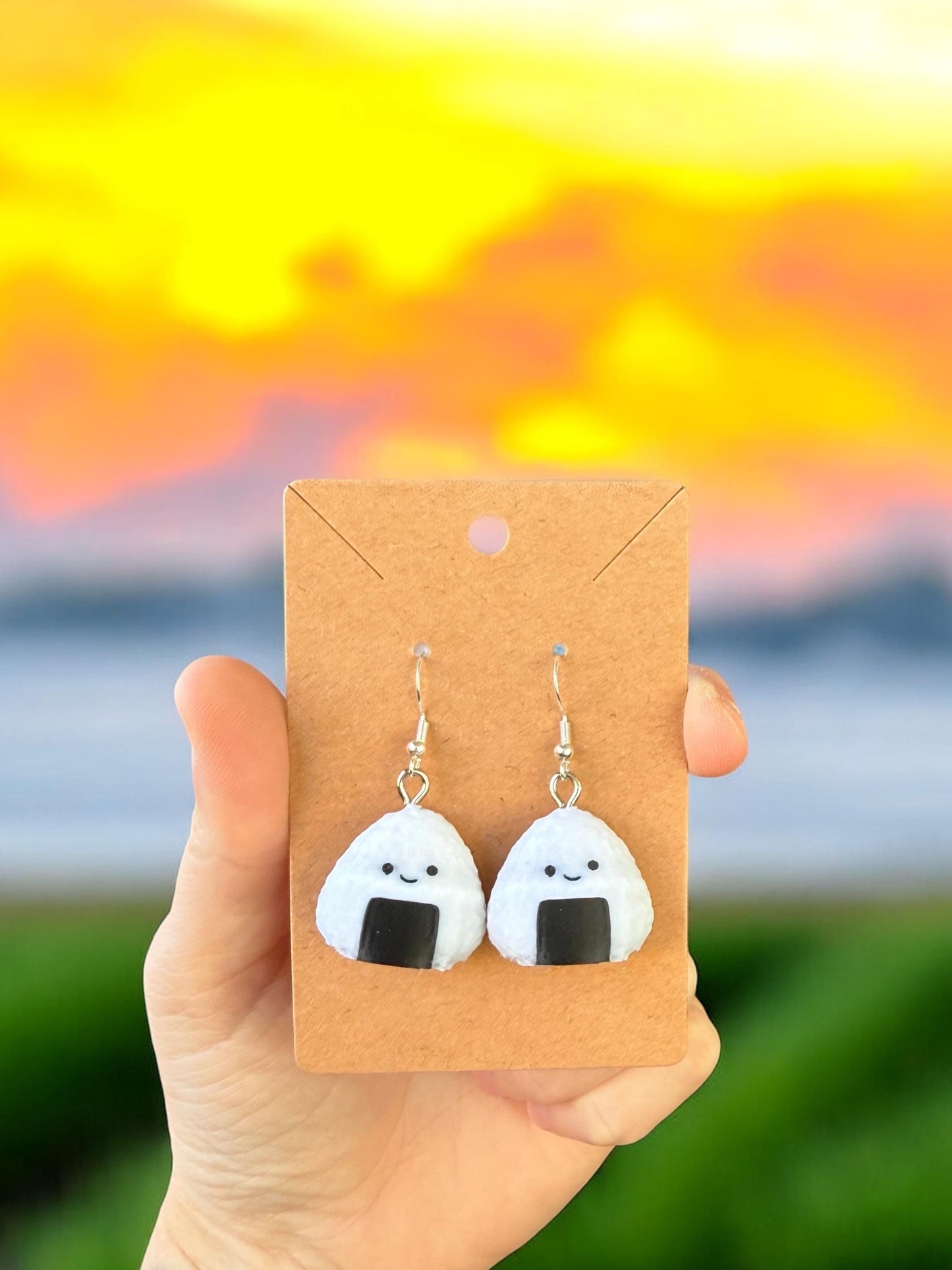 Sushi Earrings / 3D Printed Earrings