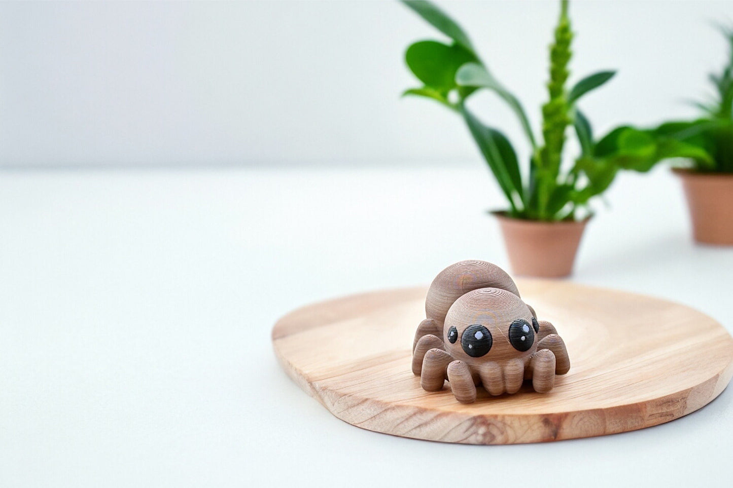 Mini Elephant Spider Keychain / 3d printed Spider