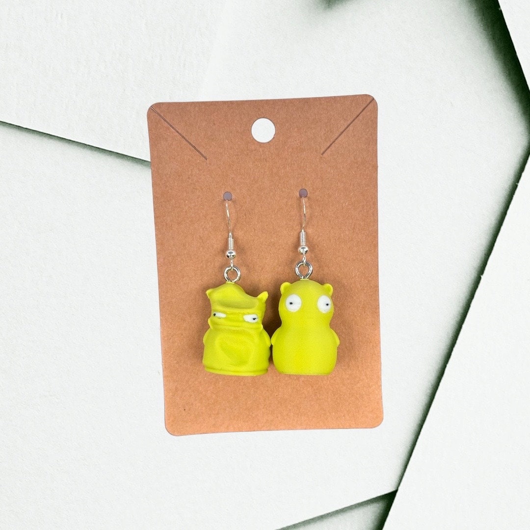 Good and Bad Kuchi Kopi Inspired Earrings - RJM Customs