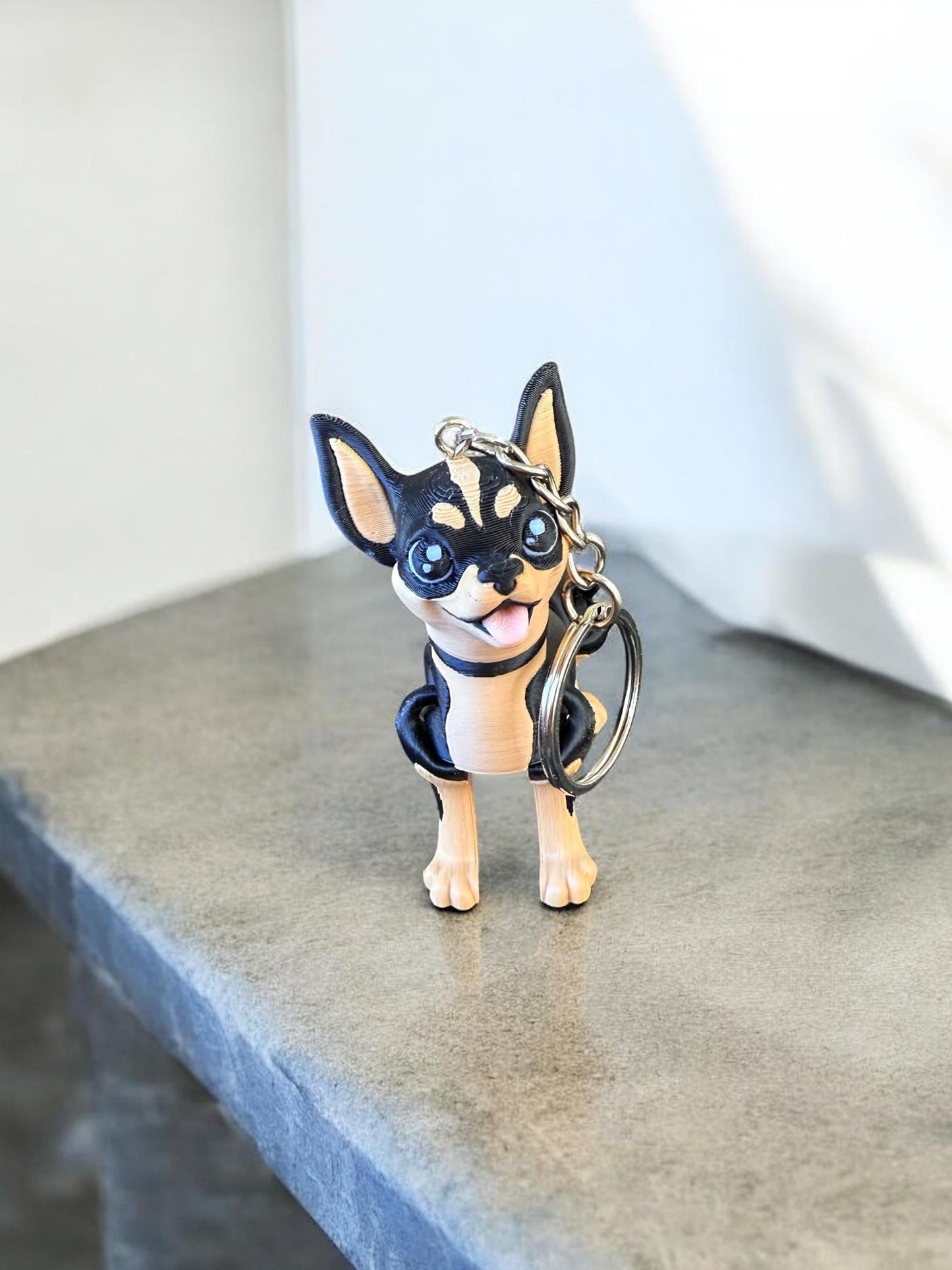 3D Printed Articulating Chihuahua / 3D Printed Dog - RJM Customs