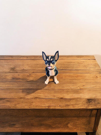3D Printed Articulating Chihuahua / 3D Printed Dog - RJM Customs
