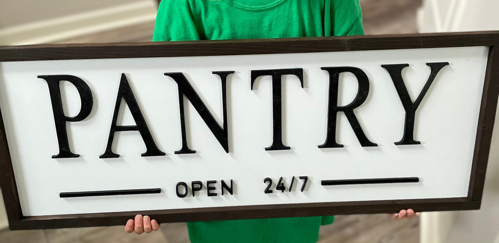 Pantry Farmhouse Sign / 3D Pantry Sign - RJM Customs