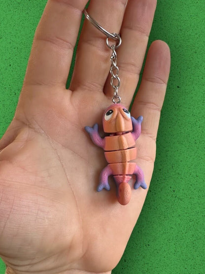 Mini Chameleon Keychain