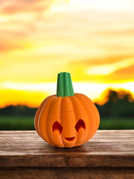 3D Printed Halloween Pumpkin - RJM Customs