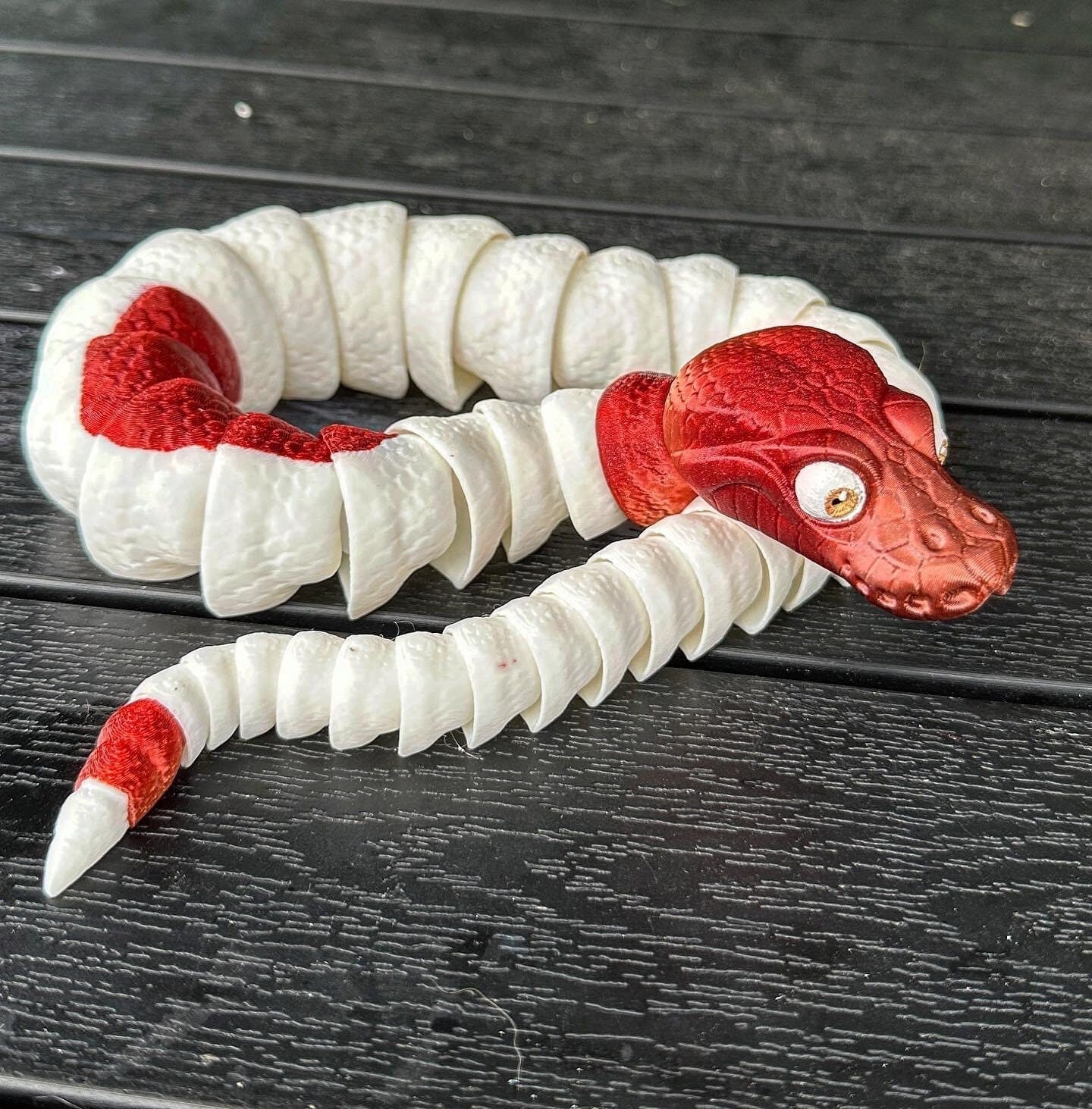 3D Printed Pied Ball python