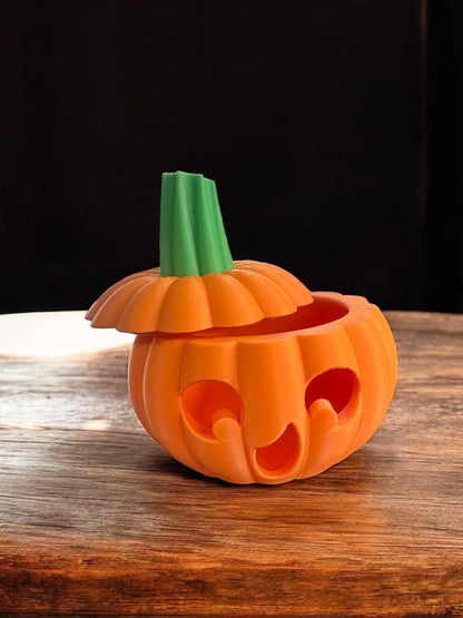 3D Printed Halloween Pumpkin (Set of Two)