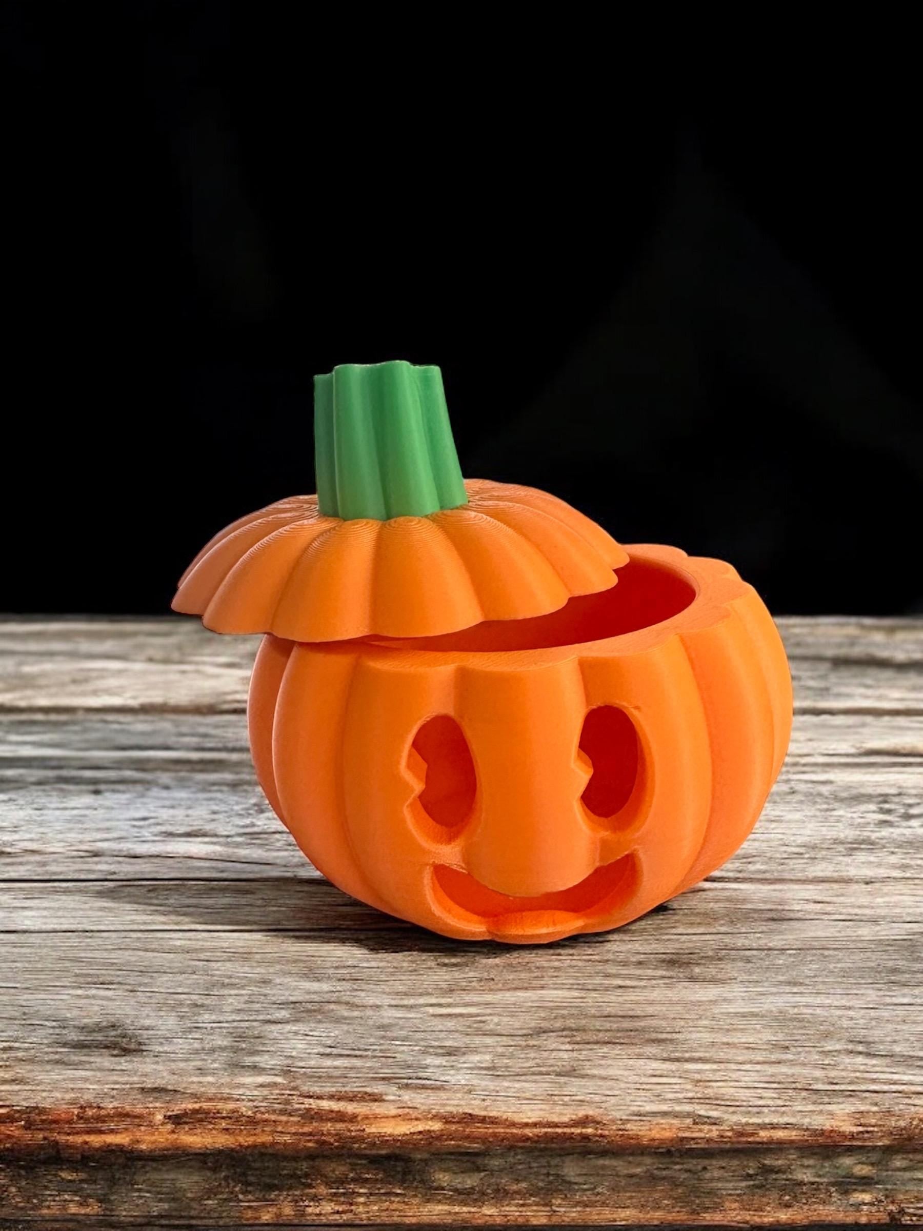 3D Printed Halloween Pumpkin - RJM Customs