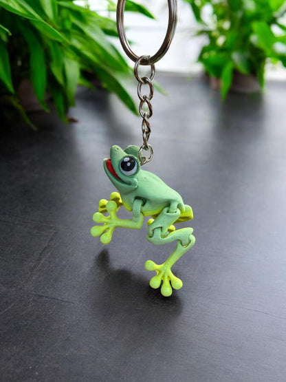 Frog Keychain / 3D Printed Keychain - RJM Customs