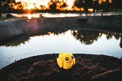 Mini Rubber Duck Keychain / 3d Printed Duck Keychain