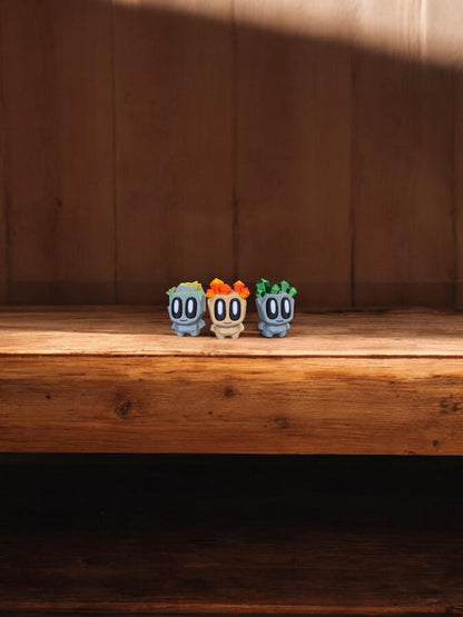 3D Printed Pet Rock Trio / Pet Rocks - RJM Customs