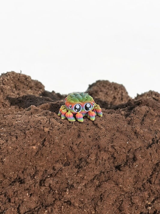 Jumping Spider  / 3d Printed Spider
