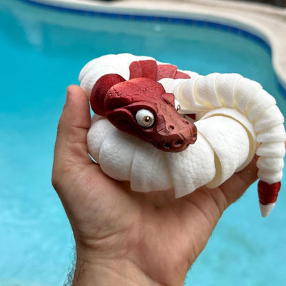 3D Printed Pied Ball python