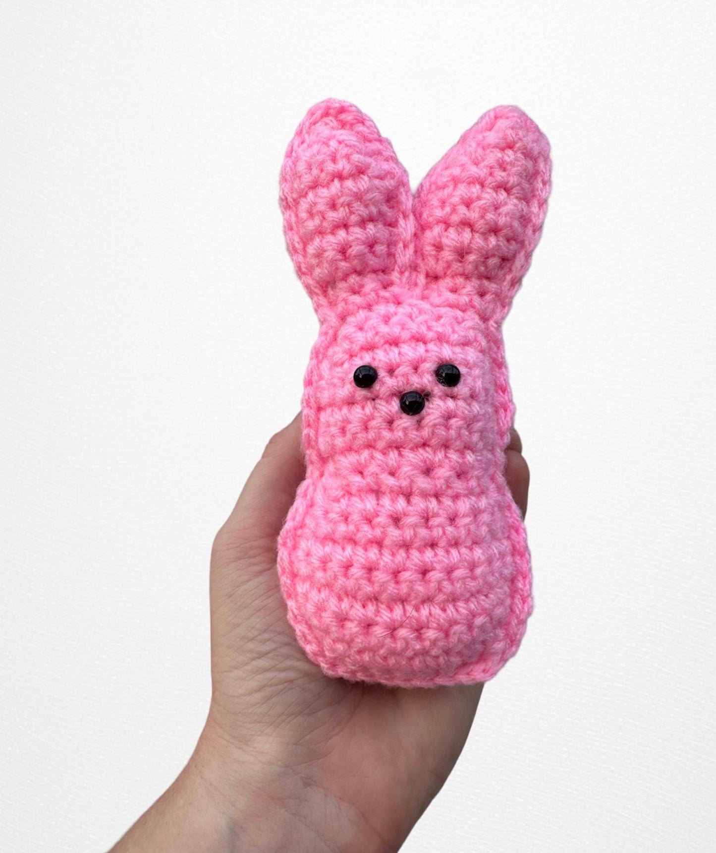 Mini crochet bunny / small crochet peep