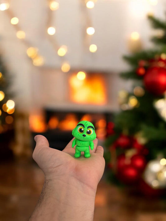 Grinch Inspired Miniature / 3D printed miniature