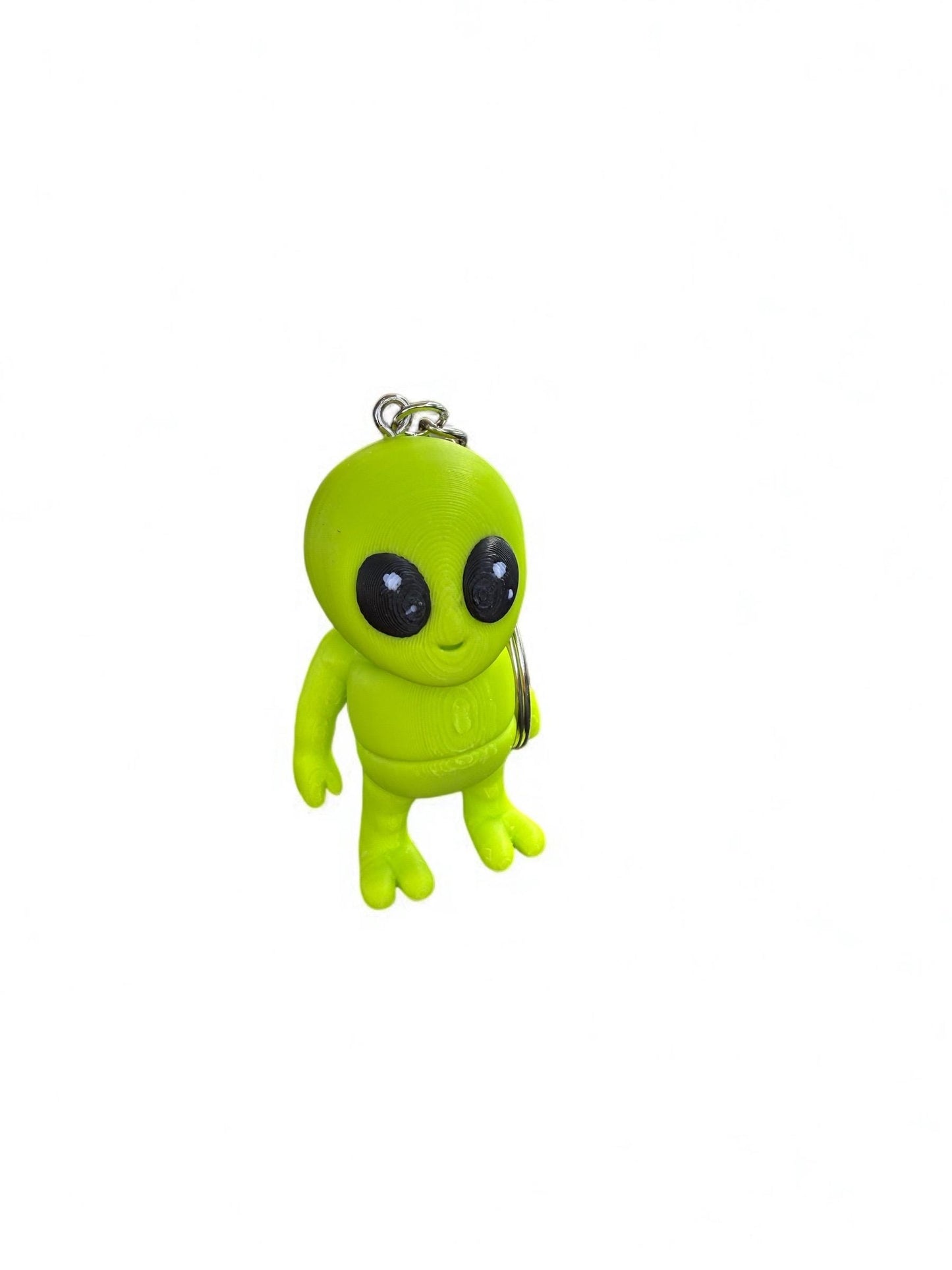 Alien Keychain / 3D Printed Alien - RJM Customs