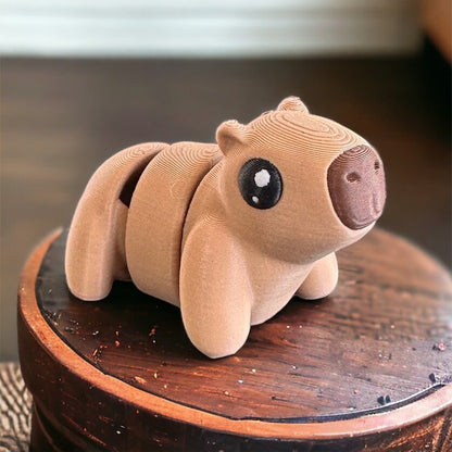Mini Capybara Keychain