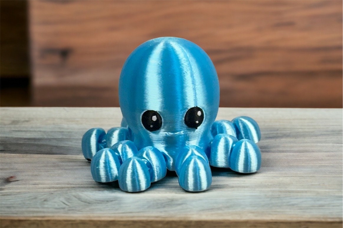 Mini Octopus Keychain