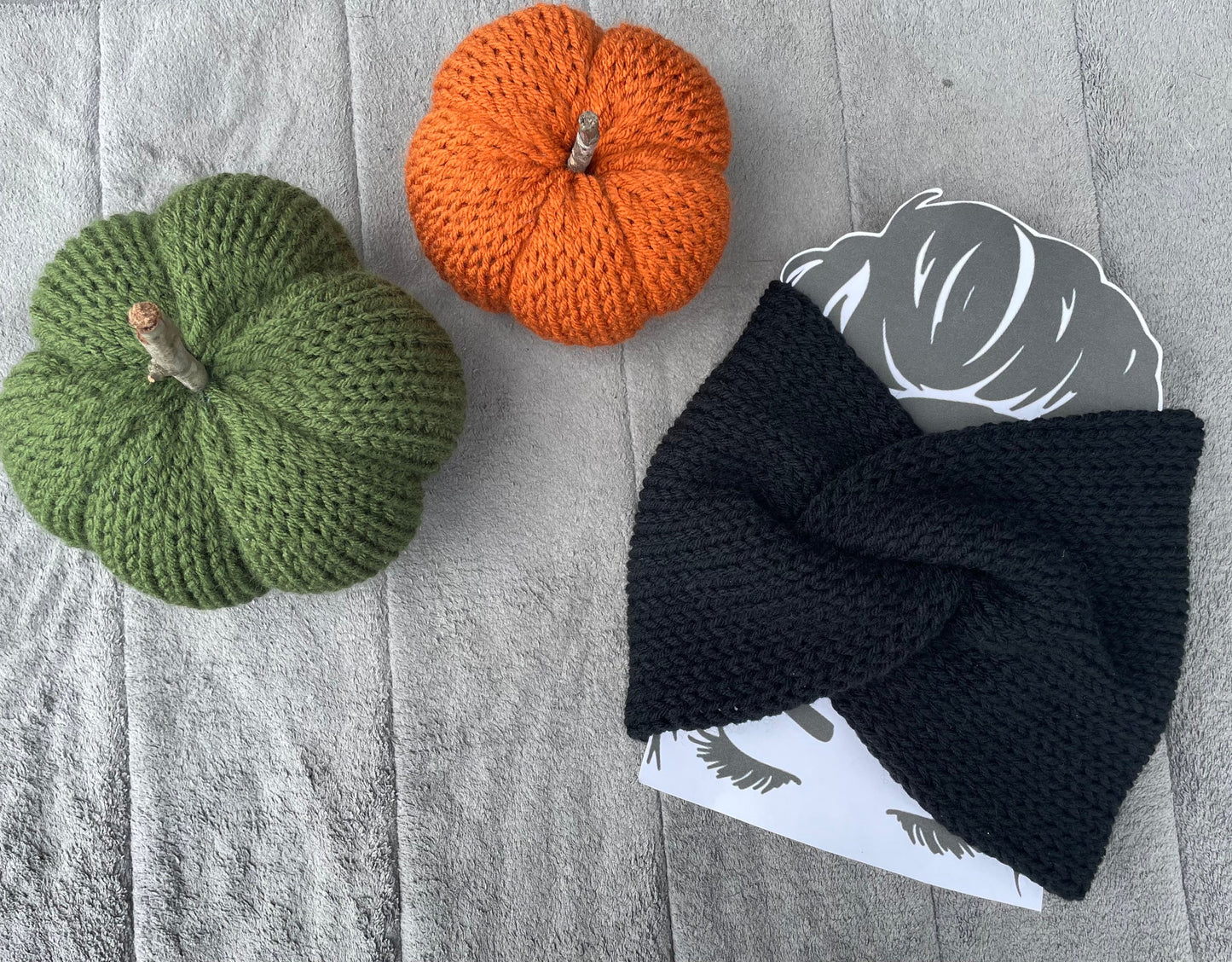 Knit Pumpkin / Fall decor