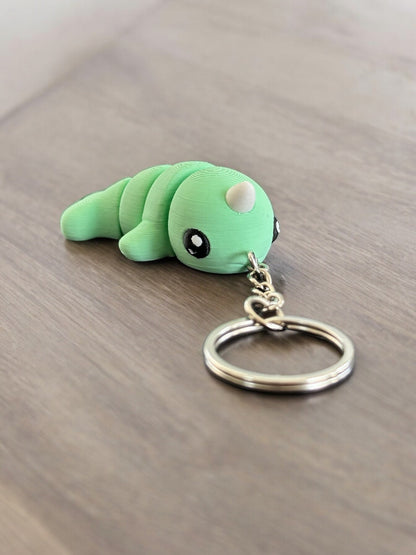 Mini Narwhal Keychain