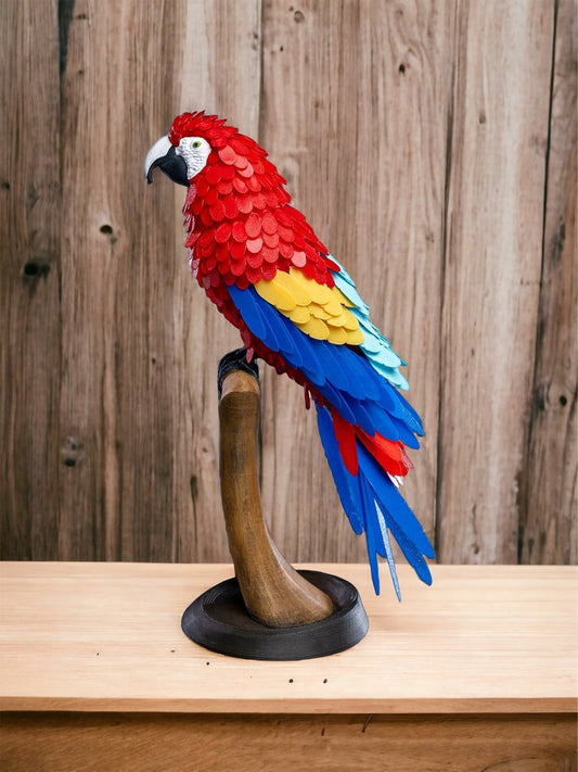 3D Printed Macaw - RJM Customs