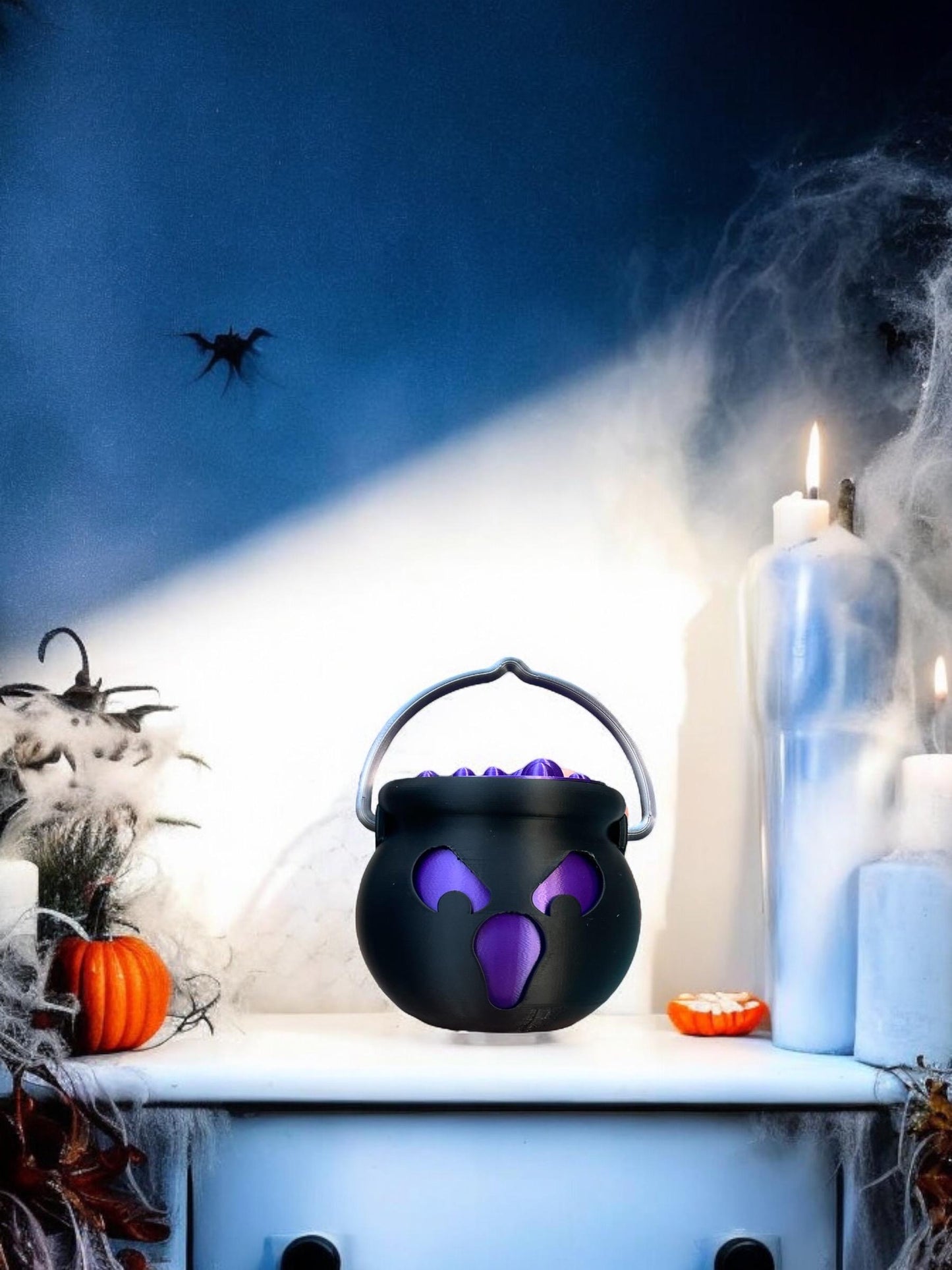 3d Printed Cauldron / Halloween Decor