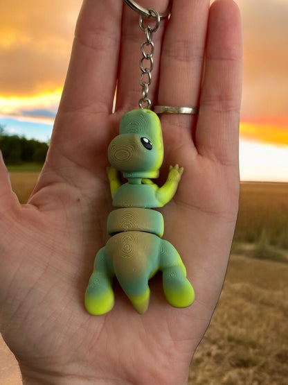 Mini T-Rex Keychain