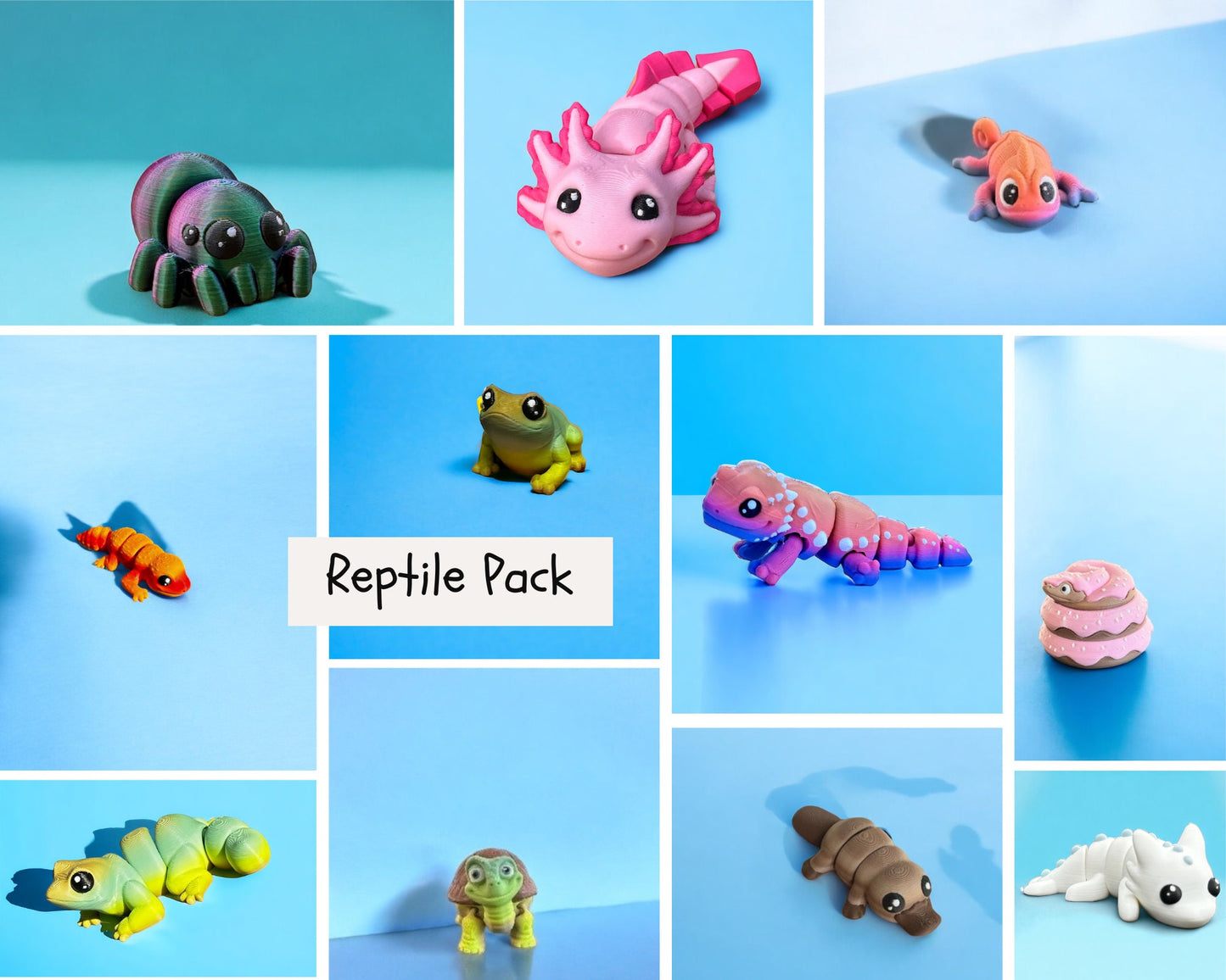 Mini Reptile Mystery 10 Pack