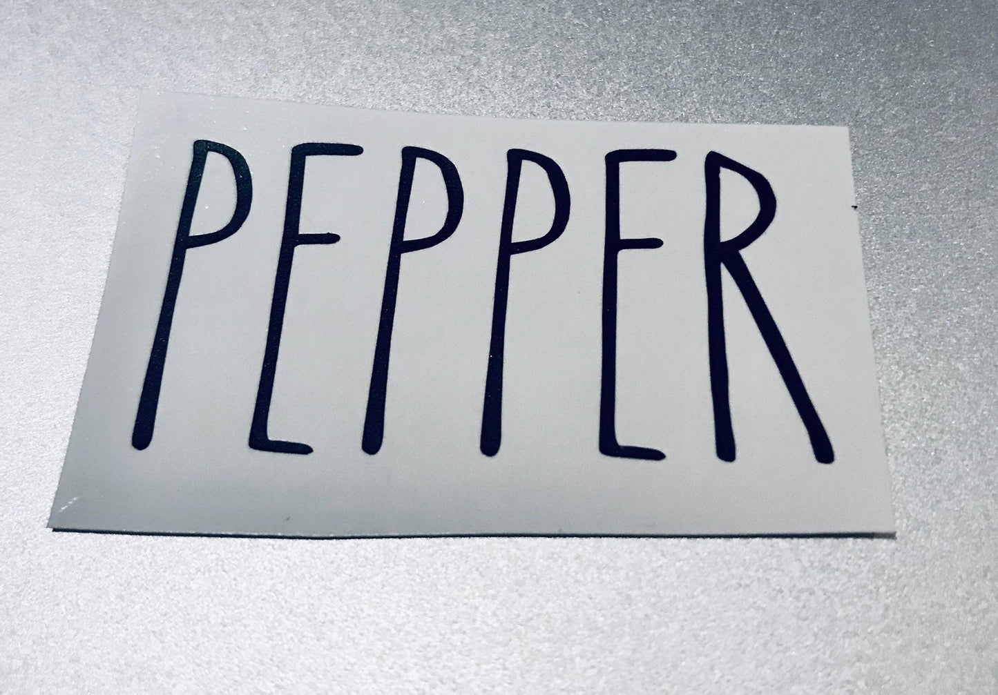 Rae Dunn Inspired Salt and Pepper Decals