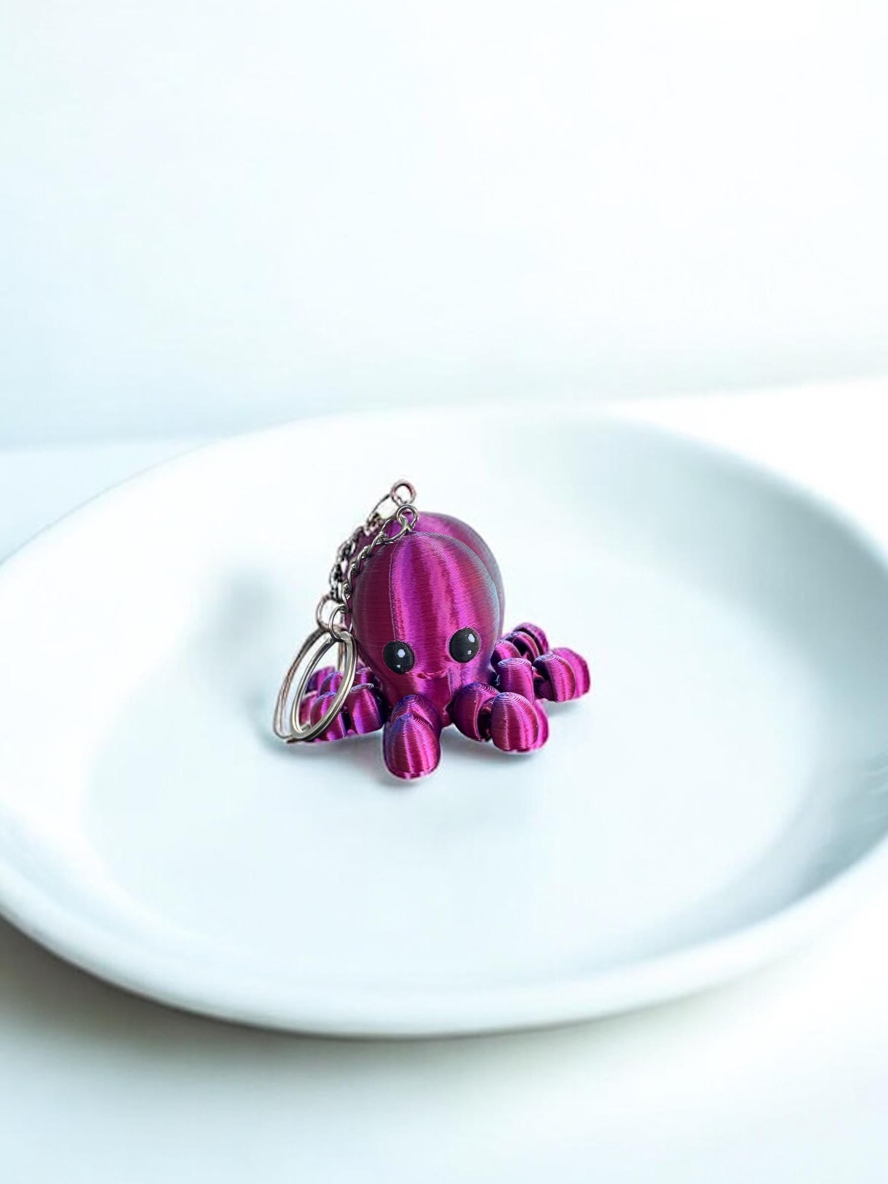Mini Octopus Keychain - RJM Customs