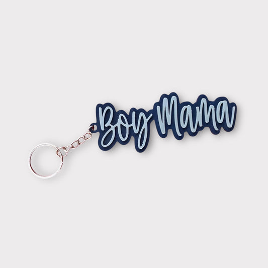 Boy Mama Keychain - RJM Customs